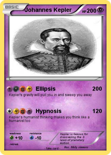 Pokemon Johannes Kepler