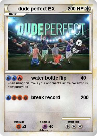 Pokemon dude perfect EX