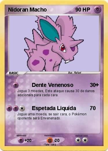 Pokemon Nidoran Macho