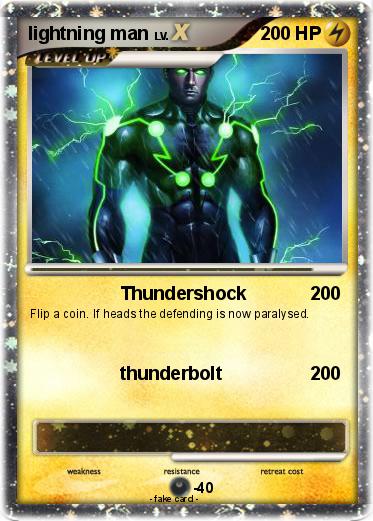 Pokemon lightning man
