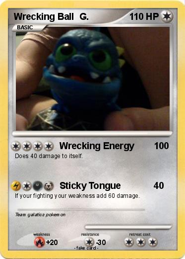Pokemon Wrecking Ball  G.