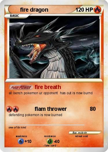 Pokemon fire dragon
