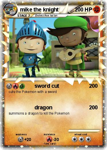Pokemon mike the knight