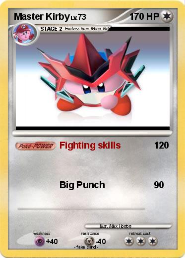 Pokemon Master Kirby
