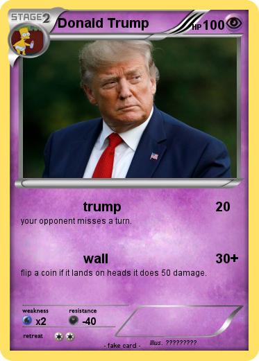 Pokemon Donald Trump