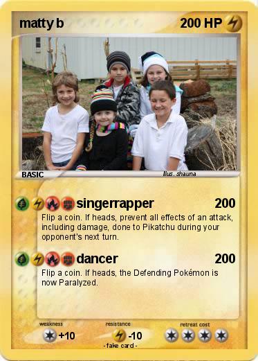 Pokemon matty b