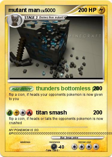 Pokemon mutant man