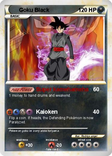 Pokemon Goku Black