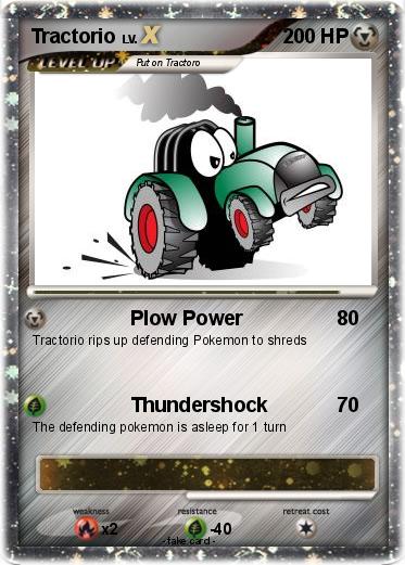 Pokemon Tractorio