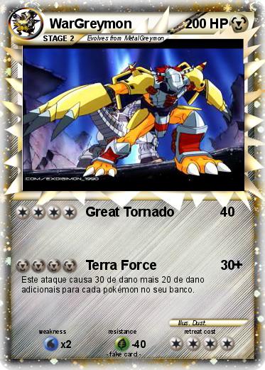 Pokemon WarGreymon