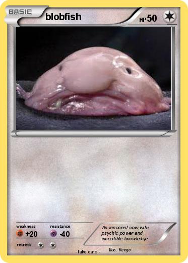 Pokemon blobfish