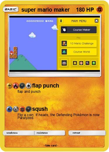 Pokemon super mario maker