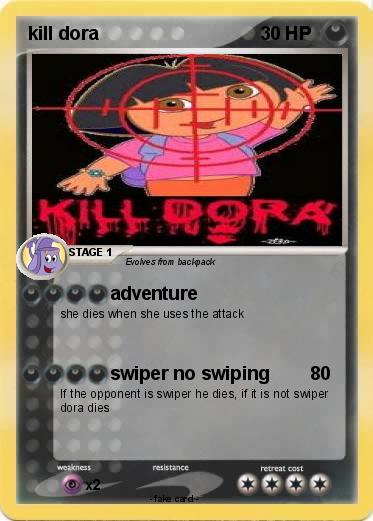 Pokemon kill dora