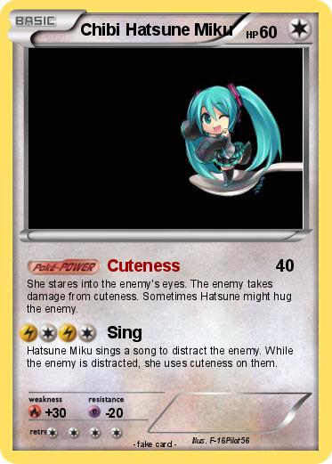 Pokemon Chibi Hatsune Miku