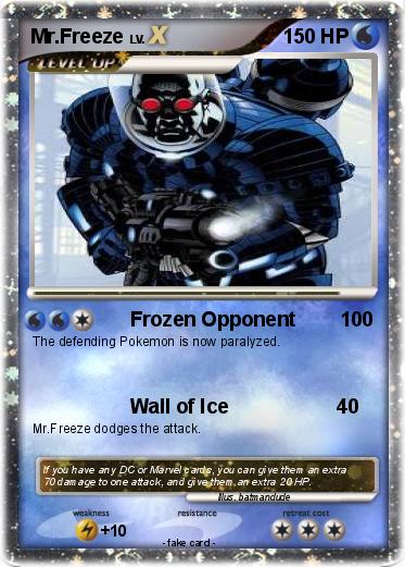 Pokemon Mr.Freeze
