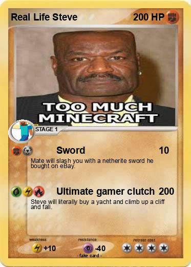 Pokemon Real Life Steve