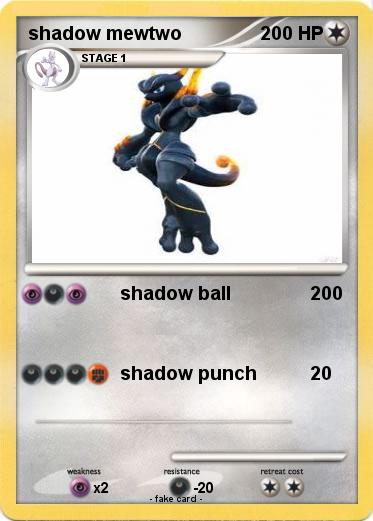 Pokemon shadow mewtwo