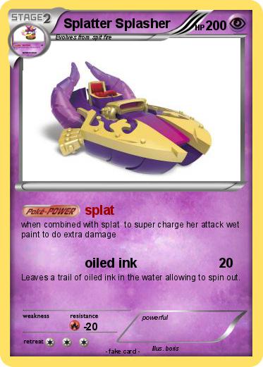 Pokemon Splatter Splasher