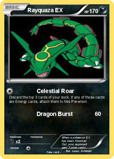Pokemon Rayquaza EX