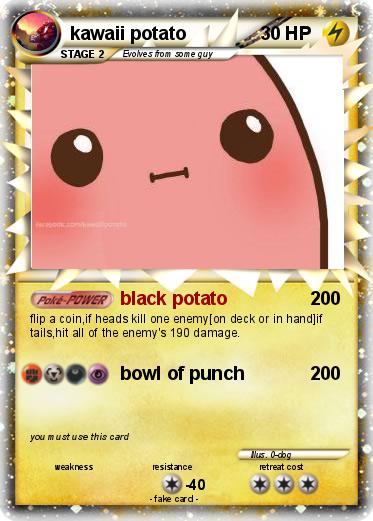 Pokemon kawaii potato