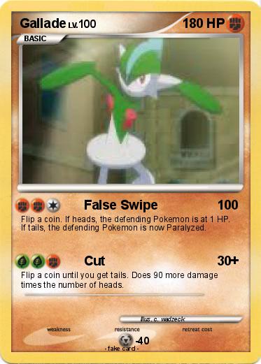 Pokemon Gallade