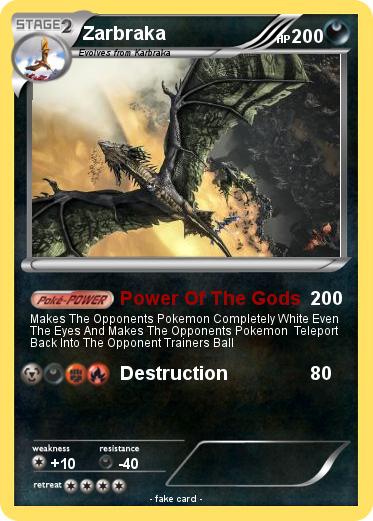 Pokemon Zarbraka