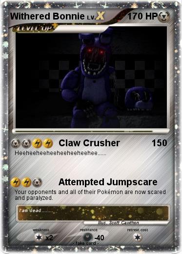 Pokemon Withered Bonnie