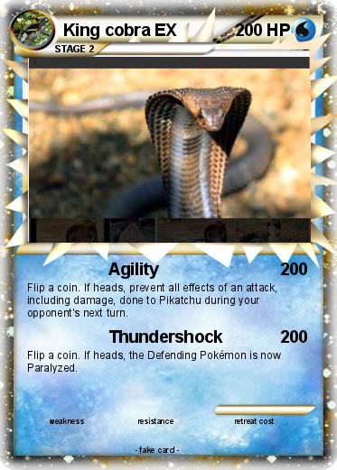 Pokemon King cobra EX