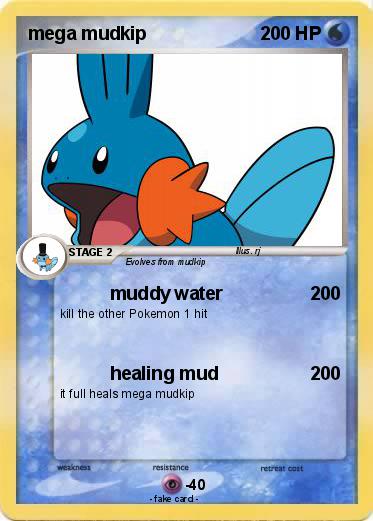 Pokemon mega mudkip