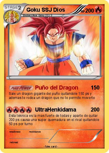 Pokemon Goku SSJ Dios