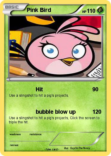 Pokemon Pink Bird