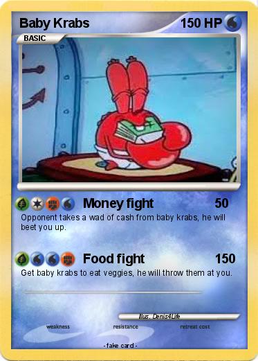 Pokemon Baby Krabs