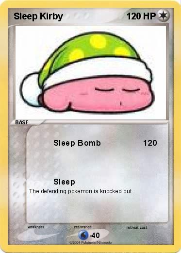 Pokemon Sleep Kirby