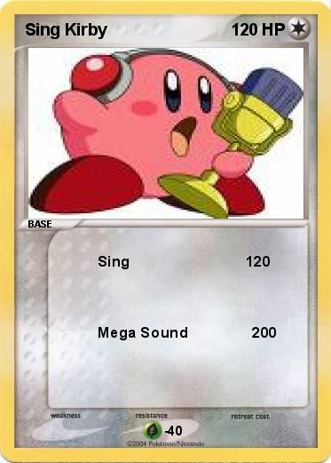 Pokemon Sing Kirby