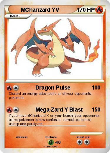 Pokemon MCharizard YV