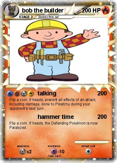 Pokemon bob the builder