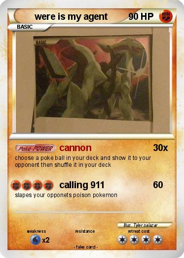 Pokemon were is my agent