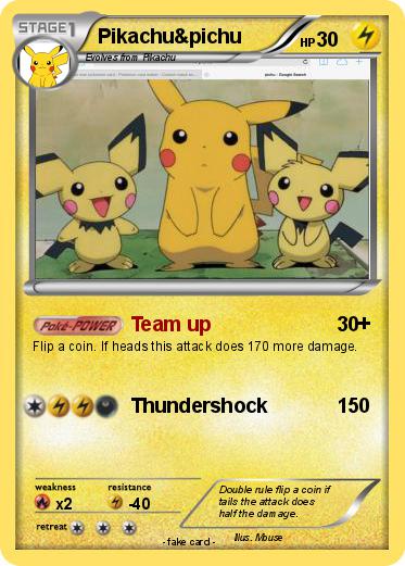 Pokemon Pikachu&pichu