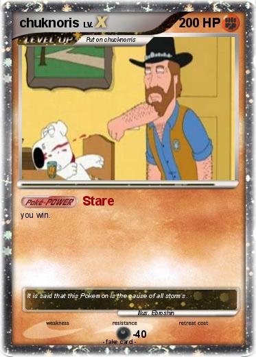 Pokemon chuknoris