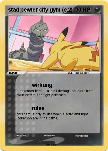 Pokemon stad pewter city gym (e.2)