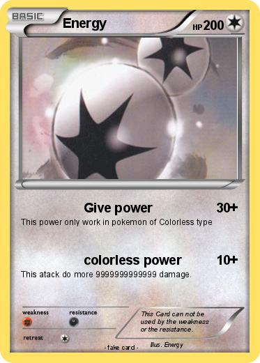 Pokemon Energy