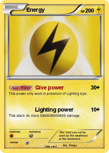 Pokemon Energy