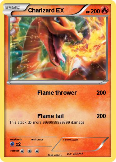 Pokemon Charizard EX