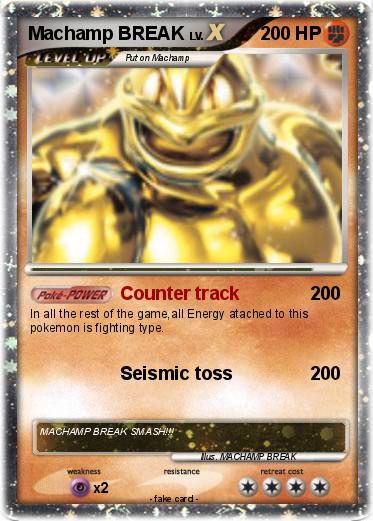 Pokemon Machamp BREAK Pokemon Machamp BREAK