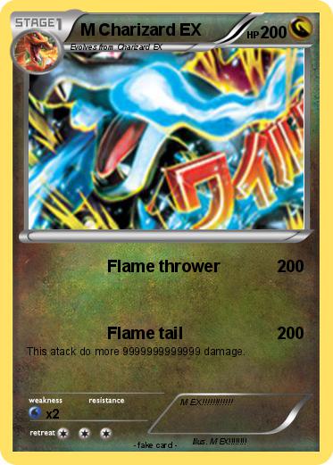 Pokemon M Charizard EX