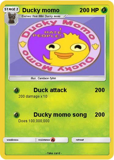 Pokemon Ducky momo