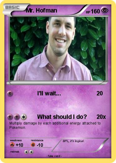 Pokemon Mr. Hofman
