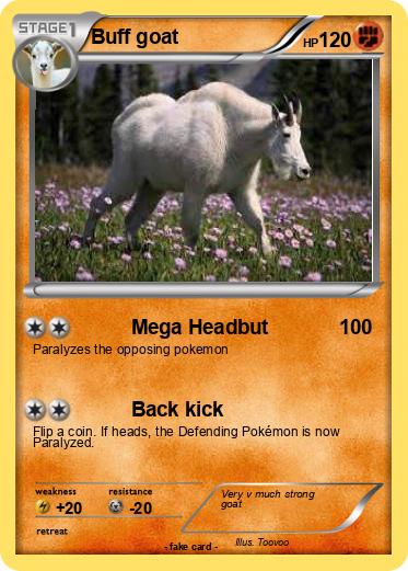 Pokemon Buff goat