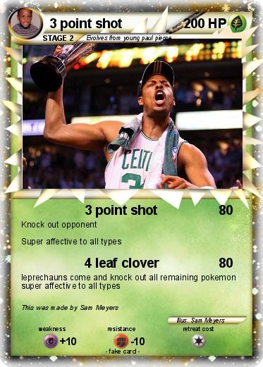 Pokemon 3 point shot