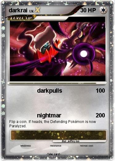 Pokemon darkrai